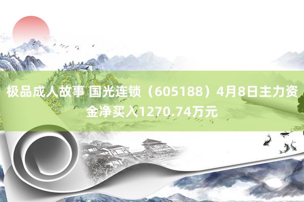 极品成人故事 国光连锁（605188）4月8日主力资金净买入1270.74万元